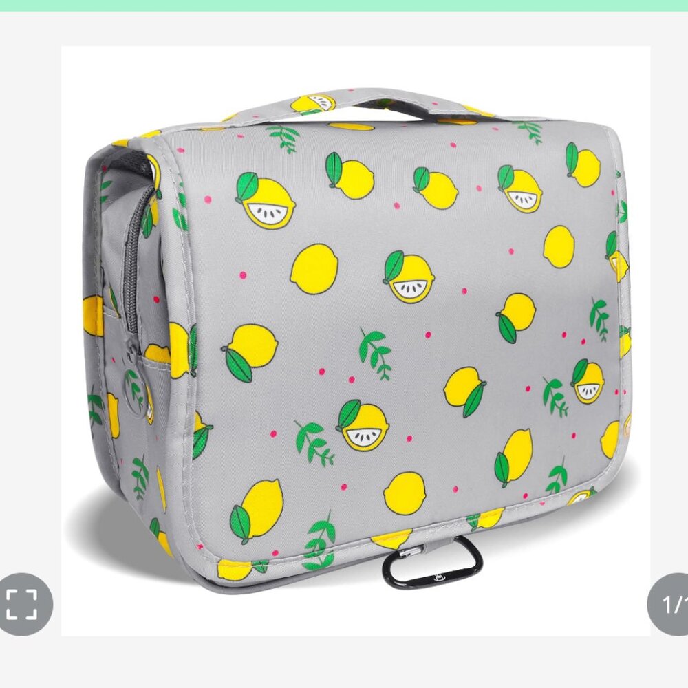 TWO!  Toiletry Bags Travel Multifunction Cosmetic Bag Portable Hanging